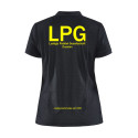 LPG Polohemd Damen schwarz