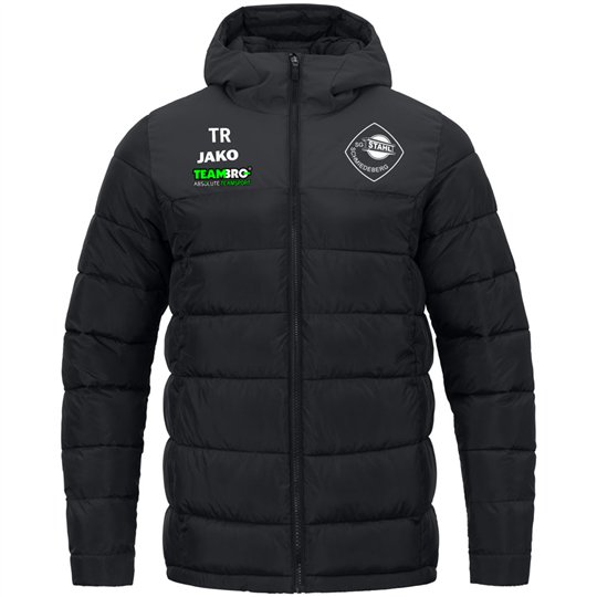 SG Stahl Schmiedeberg Stadionjacke Kinder schwarz